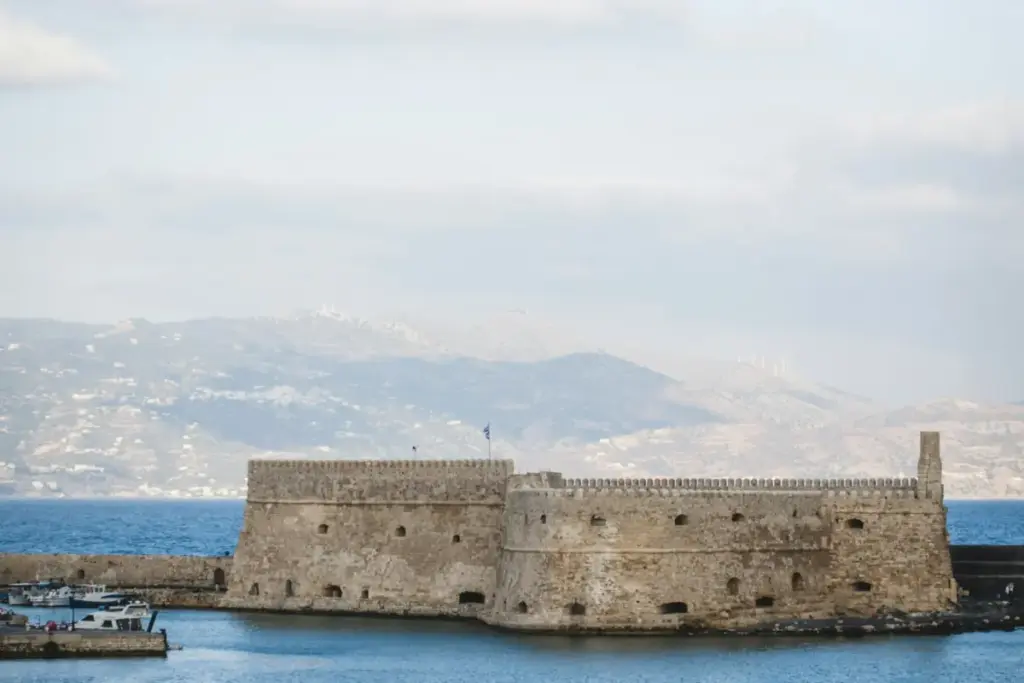 Koules fortress in Heraklion harbour, Crete